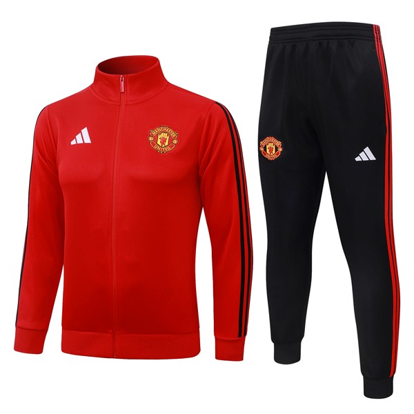 Survetement Manchester United 2026-27 Rouge 3
